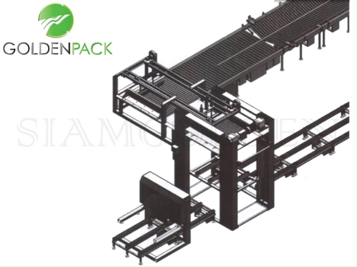 เครื่องจัดเรียงสินค้าบนพาเลท MD-100T