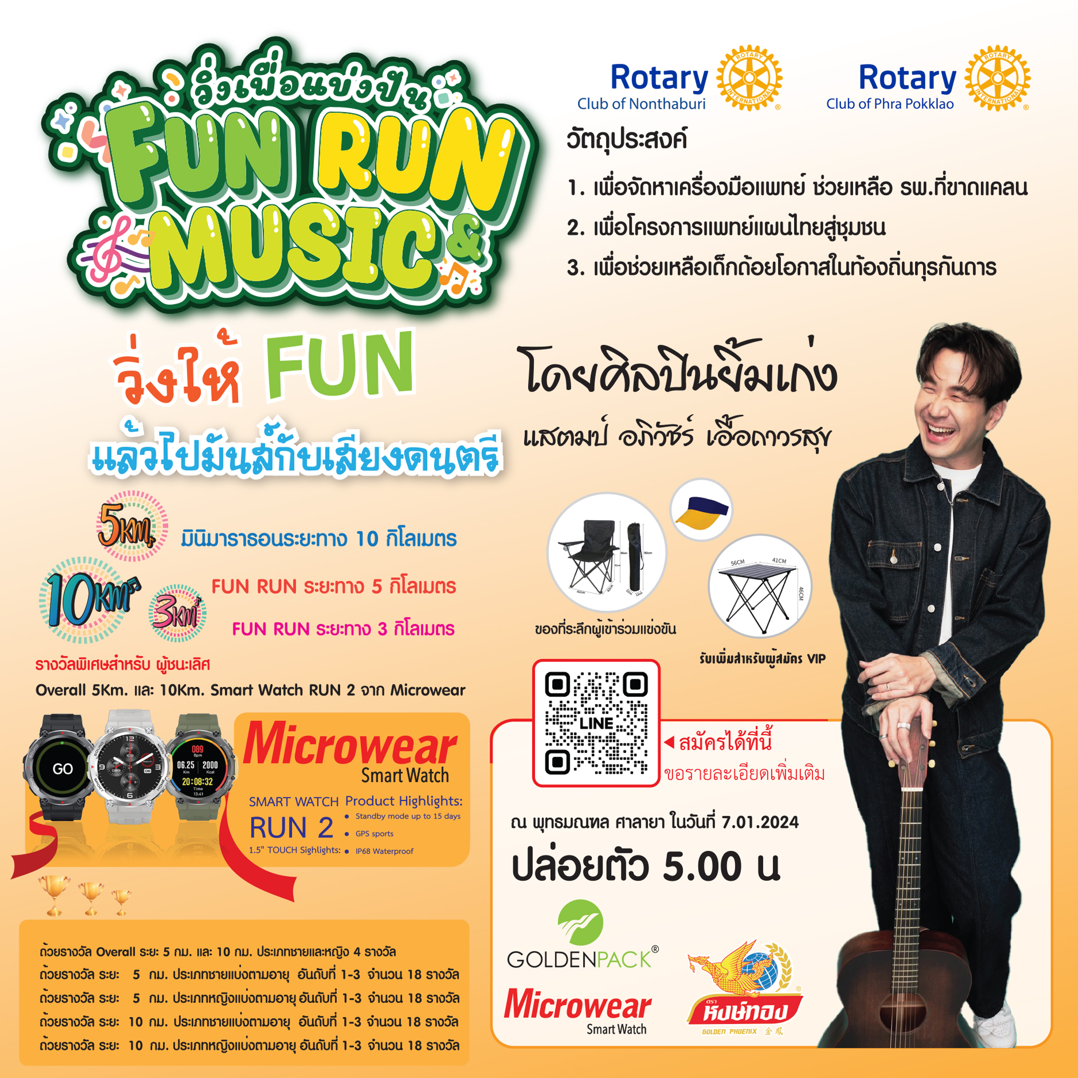 วิ่งเพื่อแบ่งปัน Fun Run and Music 2024